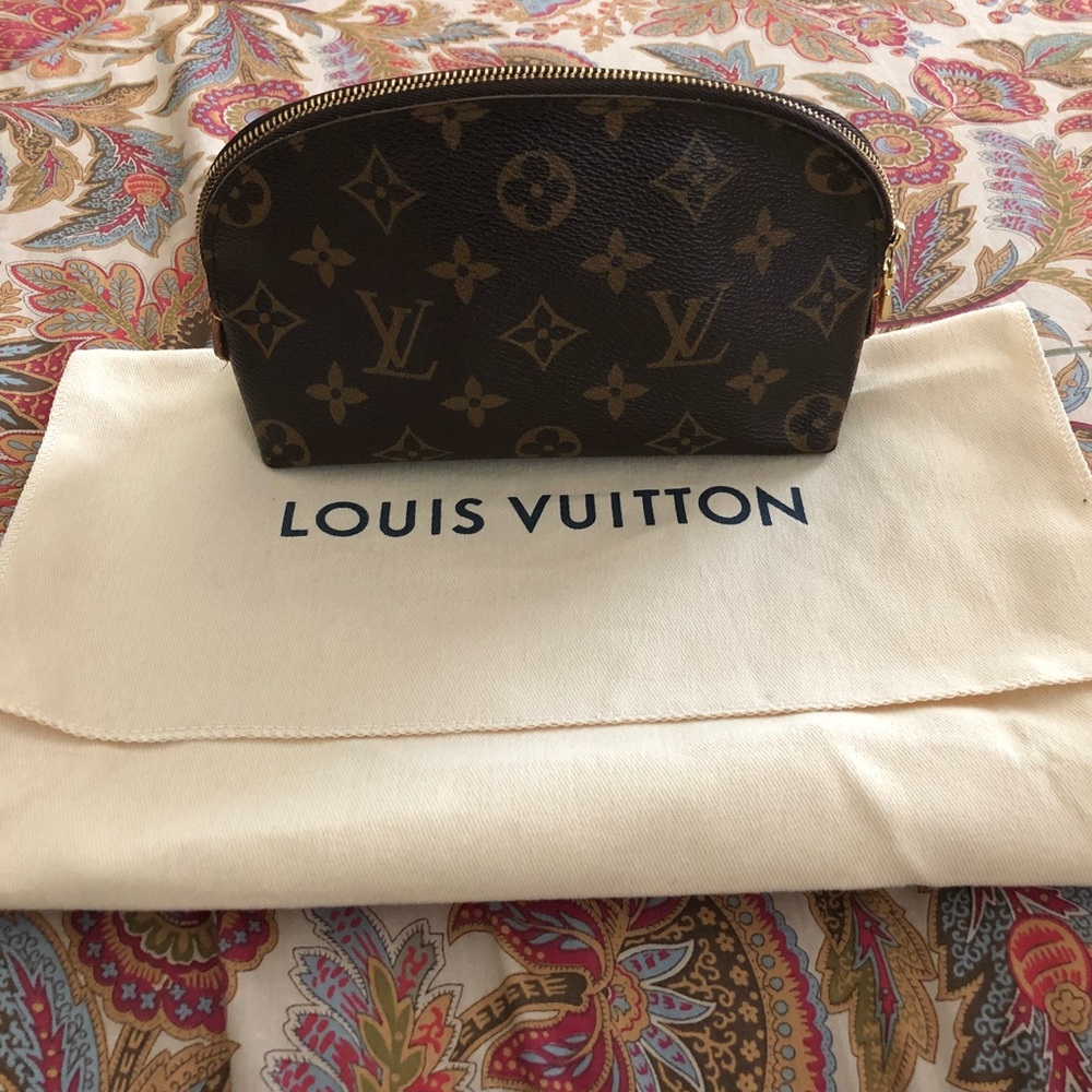 Authentic Louis Vuitton PM makeup pouch